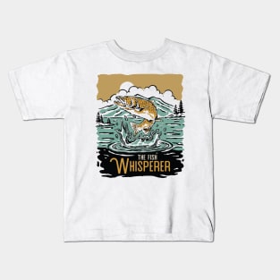 The Fish Whisperer Kids T-Shirt